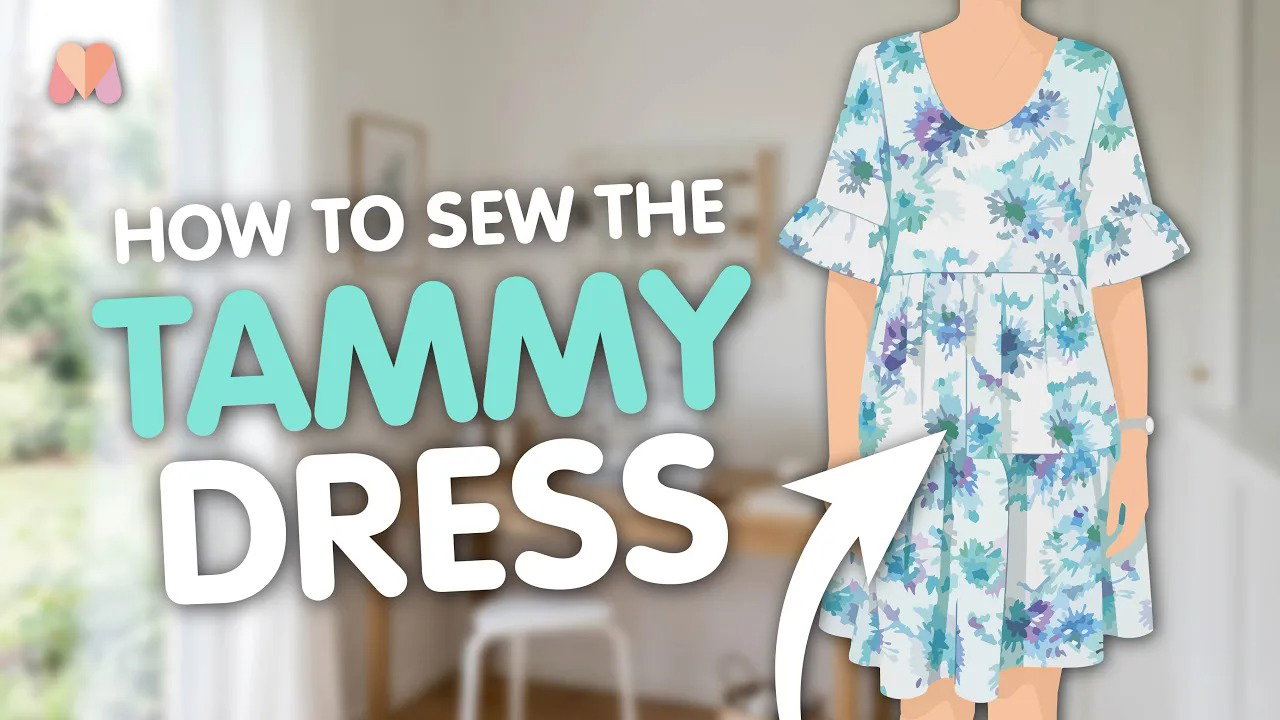 How to sew the Minerva Exclusive Patterns Tammy Dress