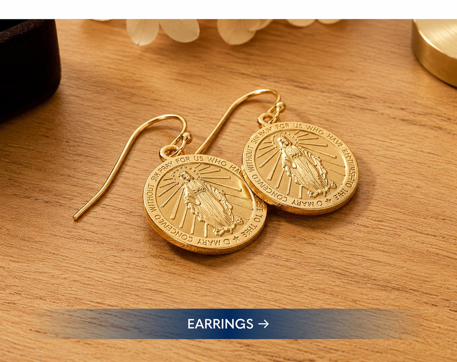 Saint Earrings