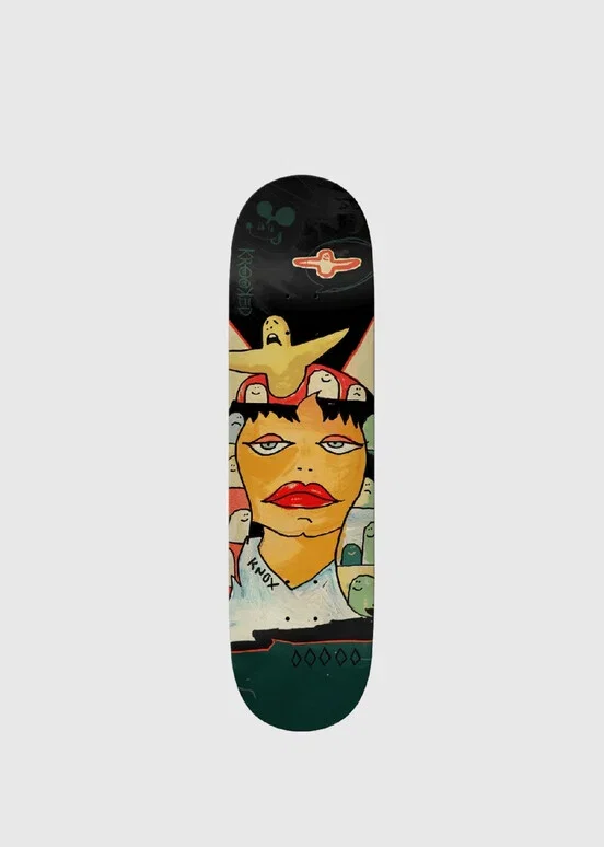 krooked skateboards knox 3 star 8.25" deck