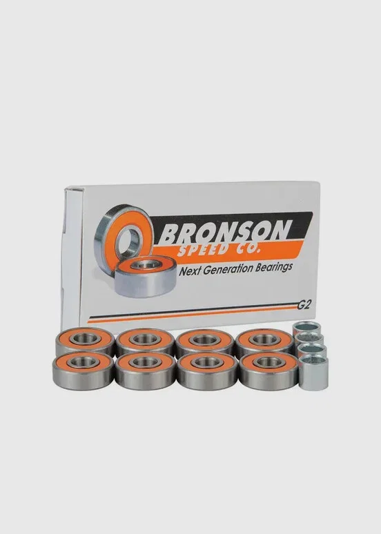 bronson g2 8mm skateboard bearings