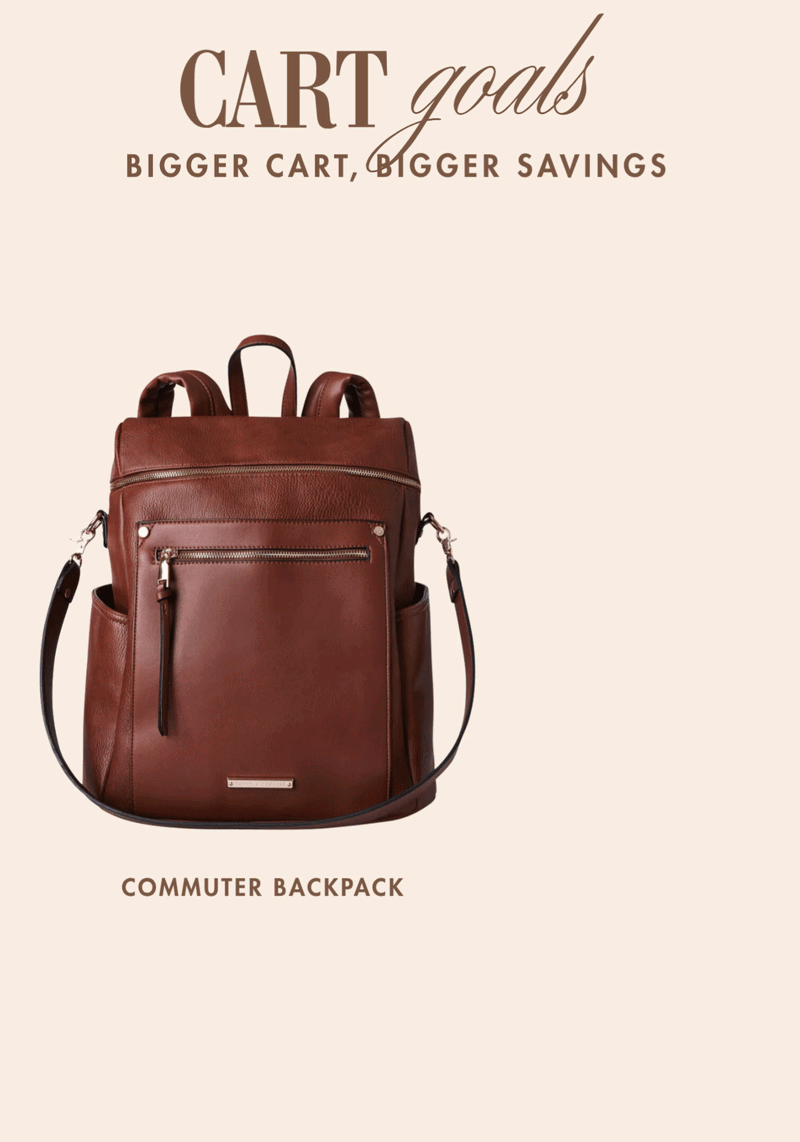 The Commuter Backpack Chestnut