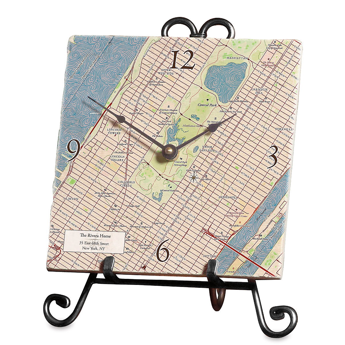 Image of Your Neighborhood Marble Desk Clock