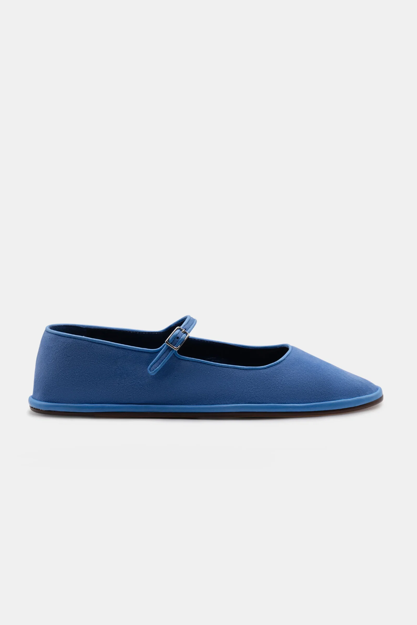 Image of Salomé in Cerulean Blue Suede — FINAL SALE