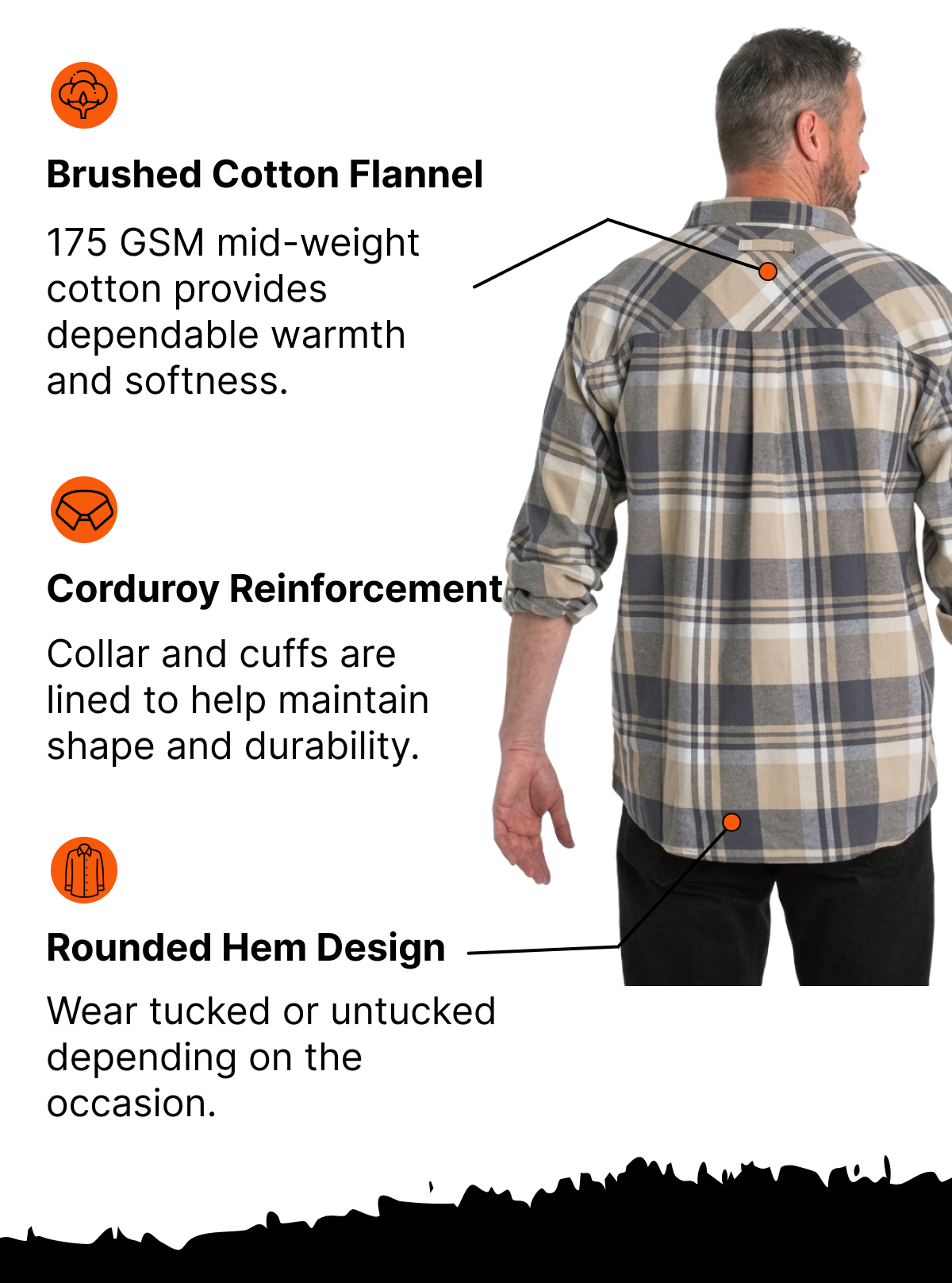 Men's Buck Camp Flannel Shirt