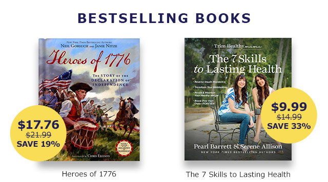 Bestselling Books | Heroes of 1776 | The 7 Skills to Lasting Health