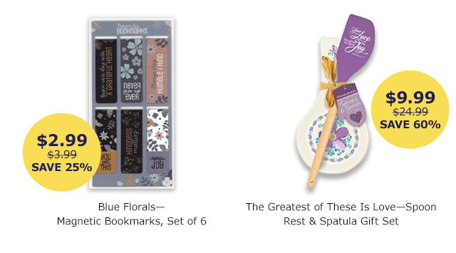 Magnetic Bookmarks | Spoon Rest and Spatula Gift Set