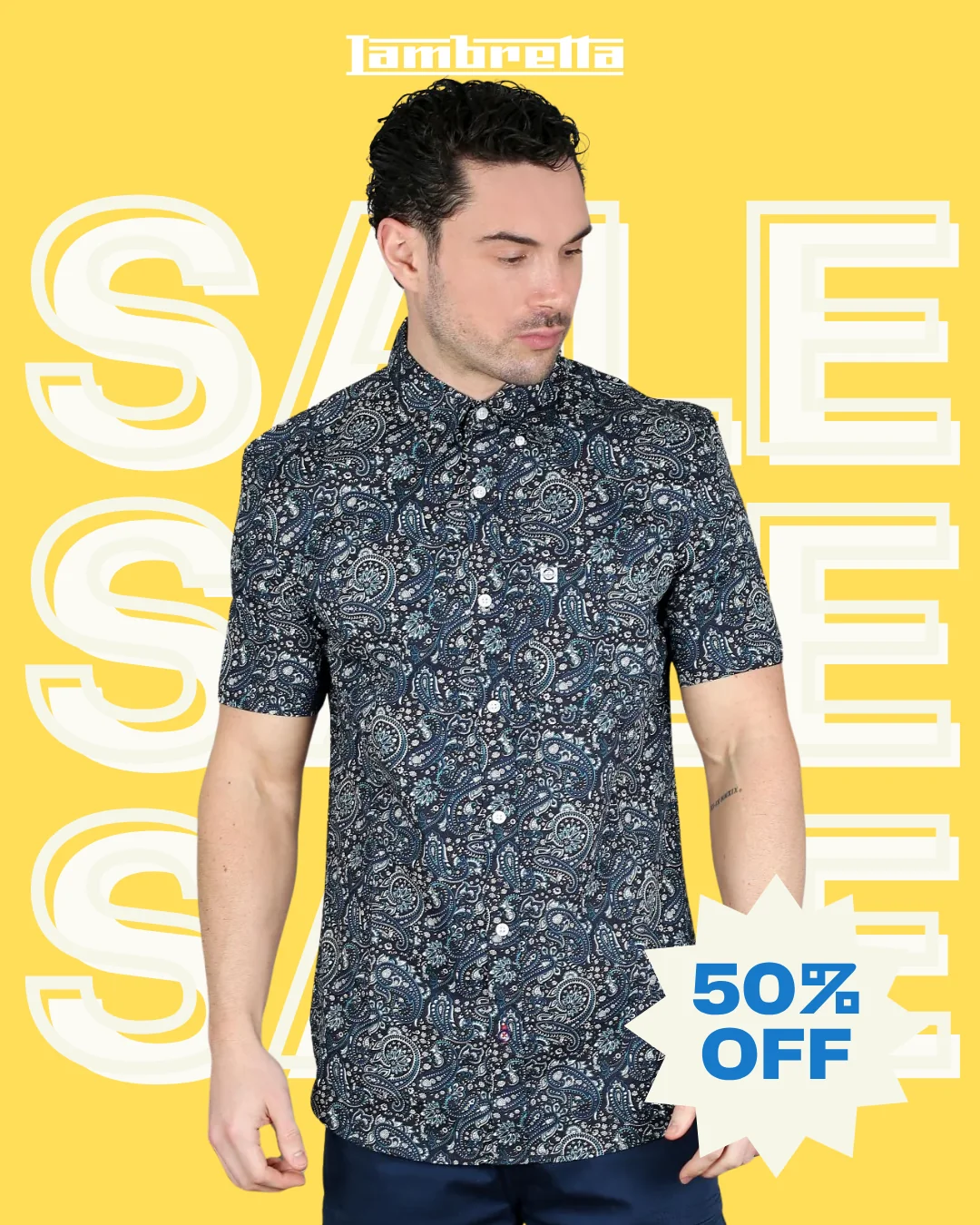S/S Paisley Shirt