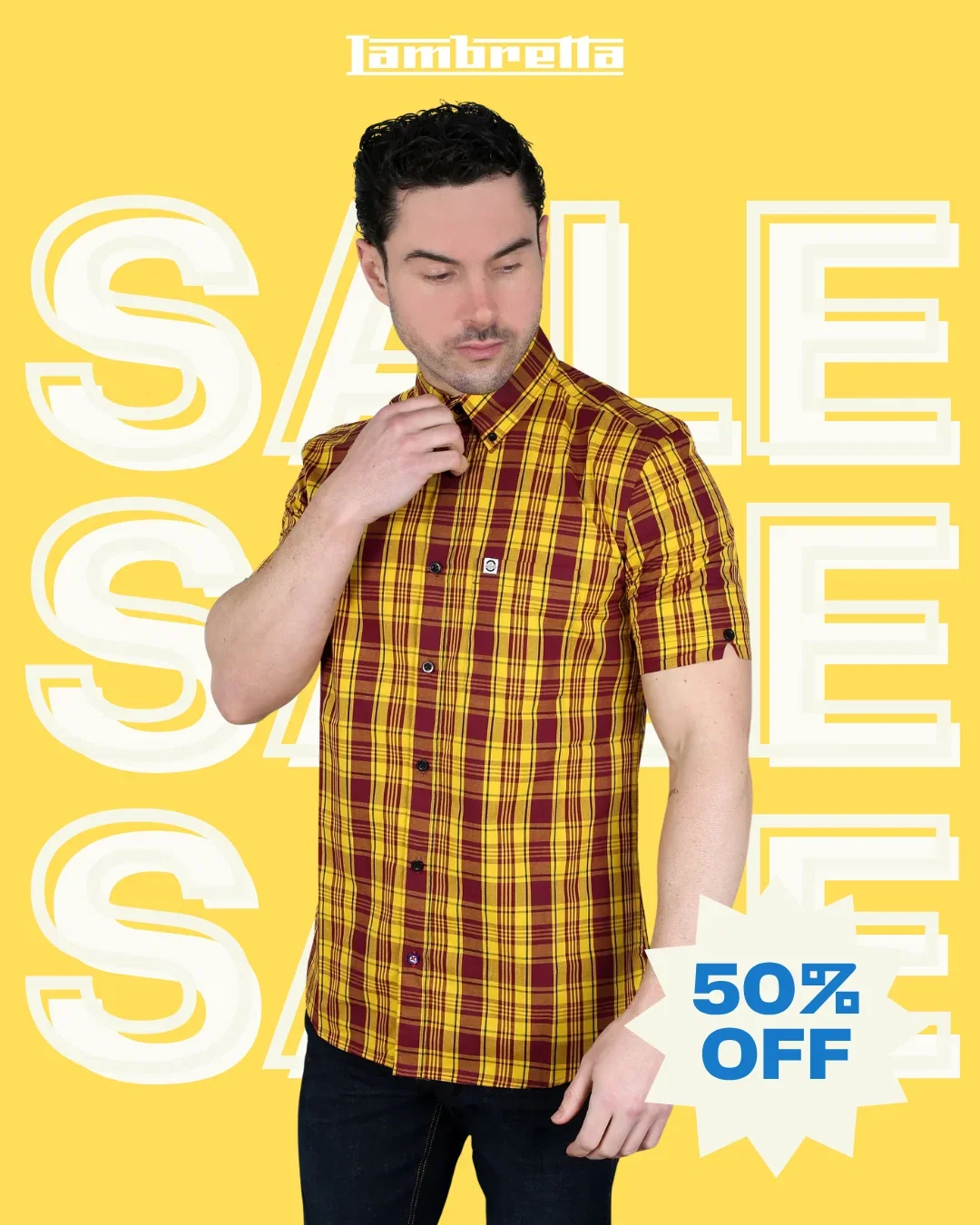 S/S Check Shirt