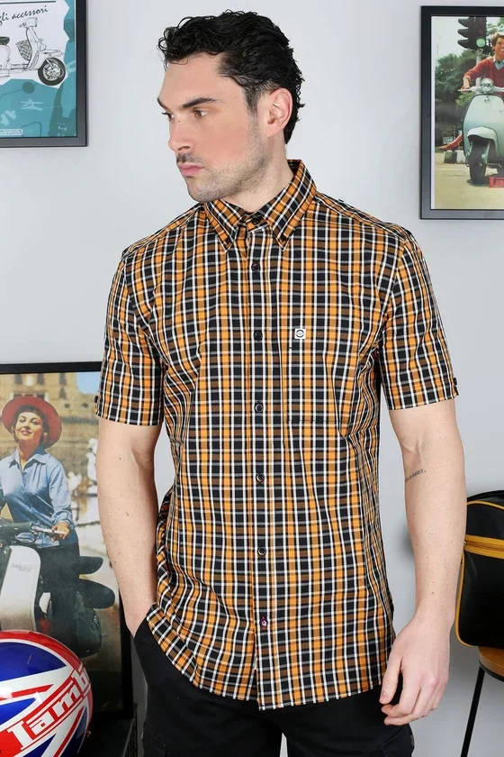 S/S Check Shirt
