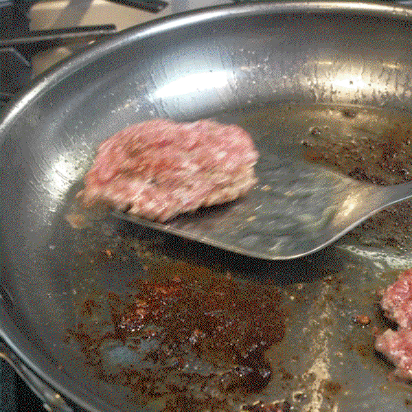GIF: Video showing different dishes cooked in Hestan NanoBond cookware