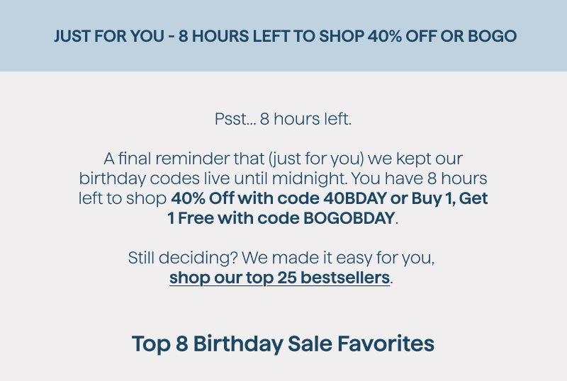Revo Bday Sale - Just for You