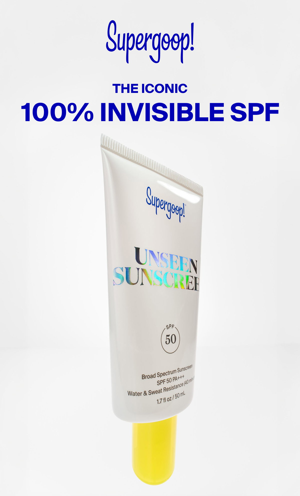 Shop Unseen Sunscreen SPF 50