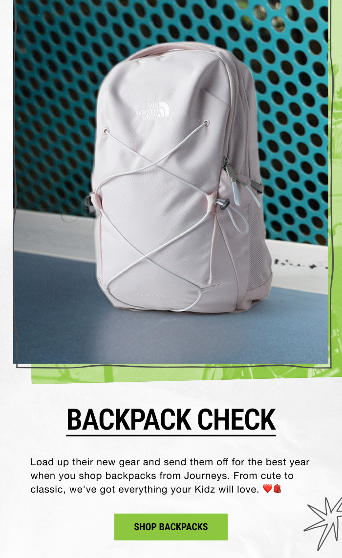BACKPACK CHECK