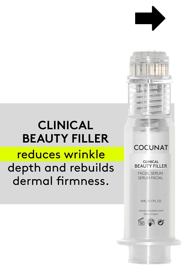 Clinical beauty filler reduces wrinkle depth and rebuilds dermal firmness. 