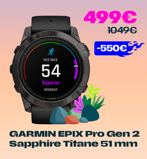 Garmin Epix Pro Gen 2 Sapphire Titanium 51 mm
