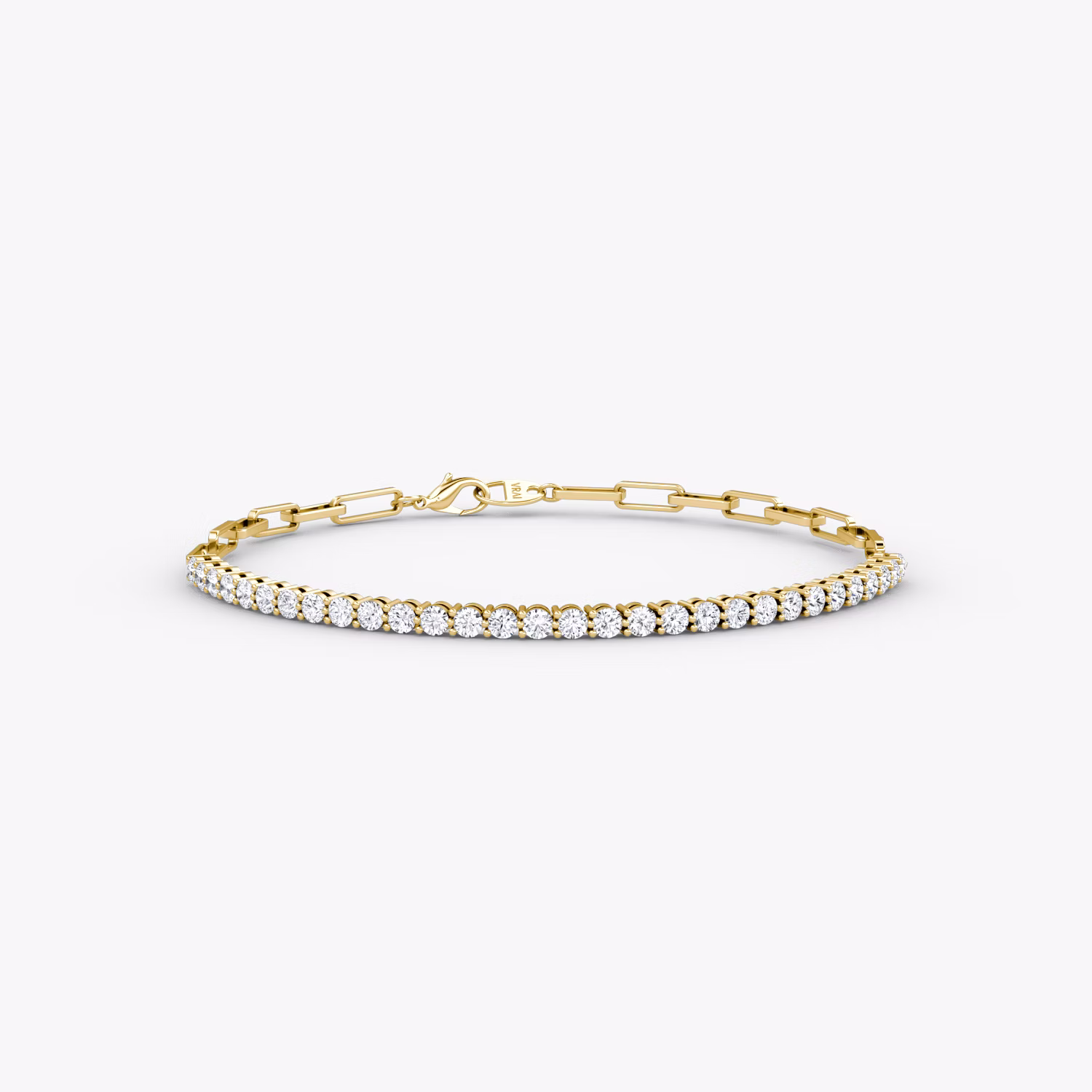 Paperclip Tennis Bracelet
