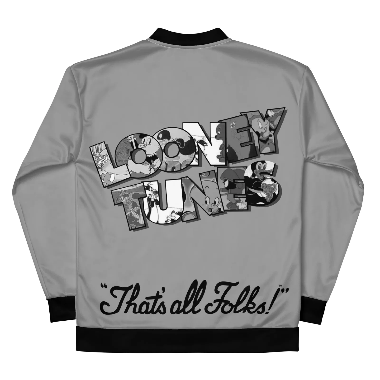 Image of Looney Tunes Bomber Jacket That’s All Folks!