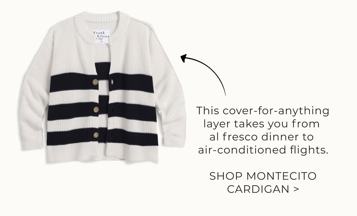 montecito cardigan