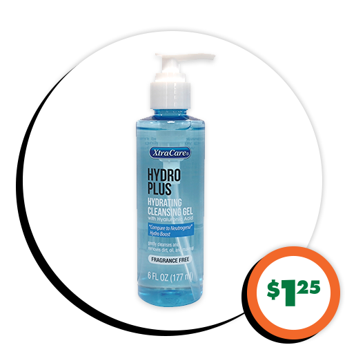 $1.25 XtraCare® Hydrating Cleansing Gel