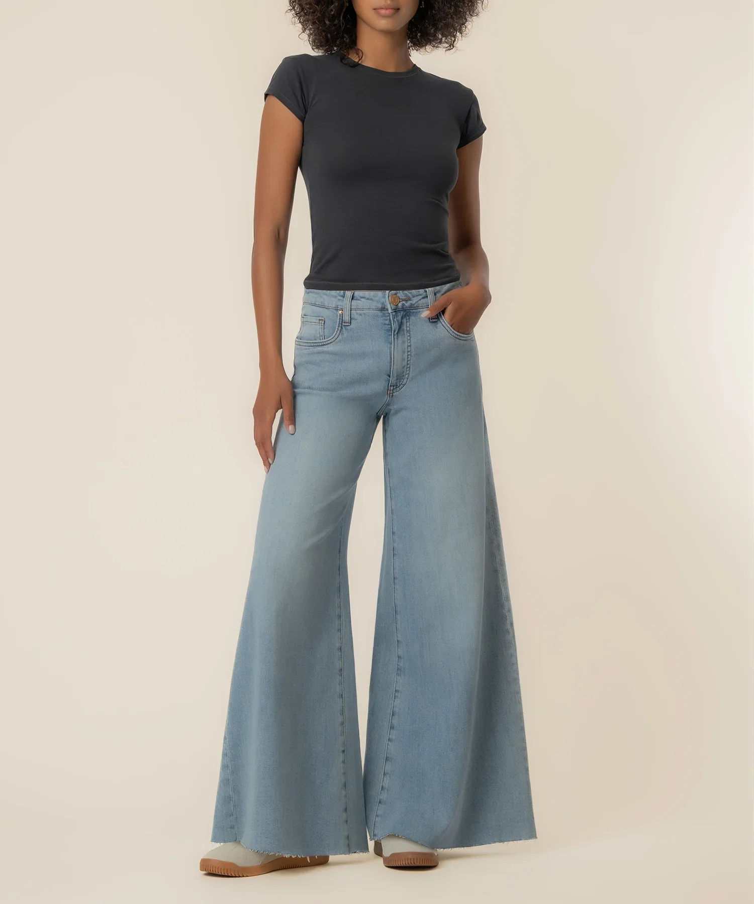 Image of Blake High Rise Super Wide Leg in Transcendent Wash