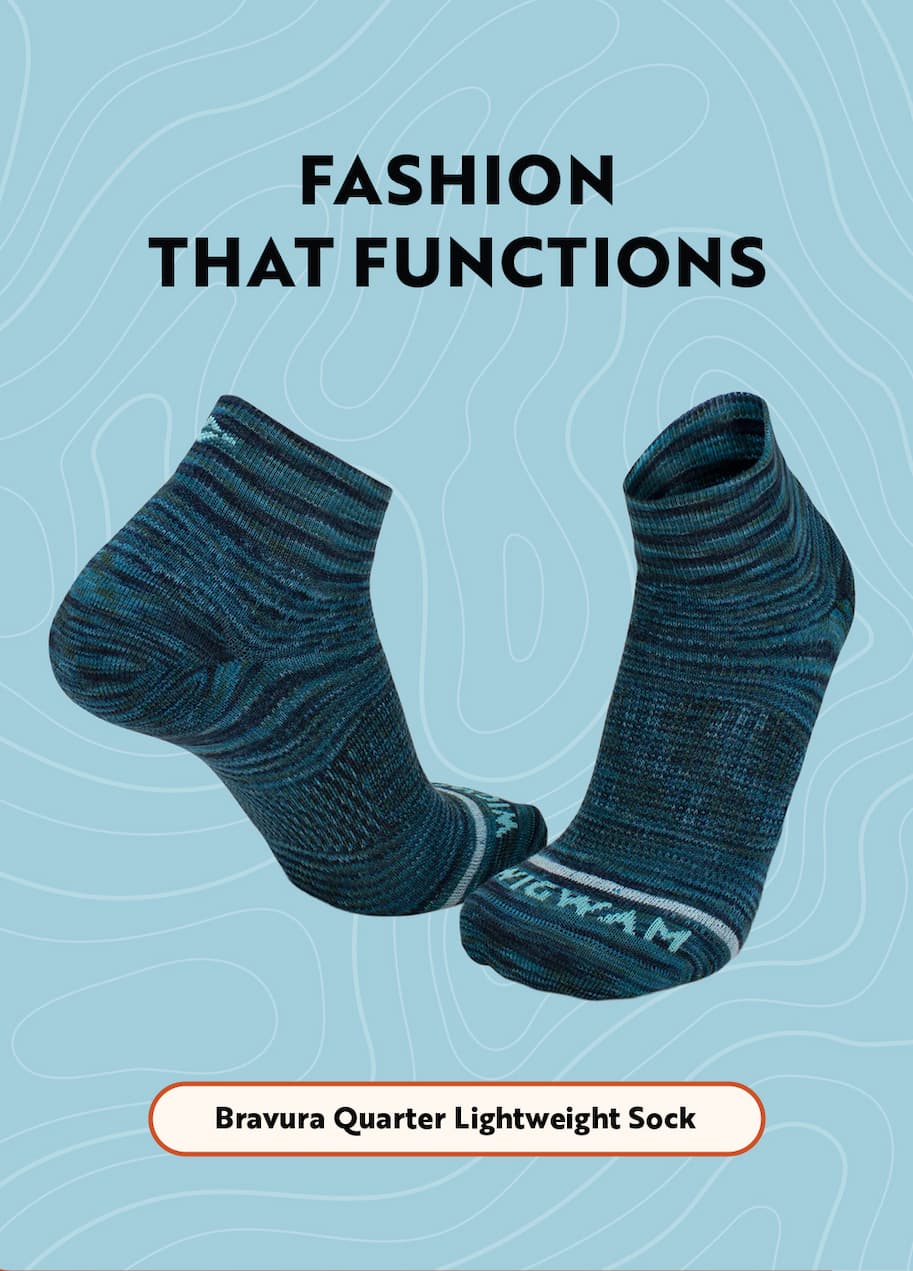 Bravura Quarter Lightweight Sock