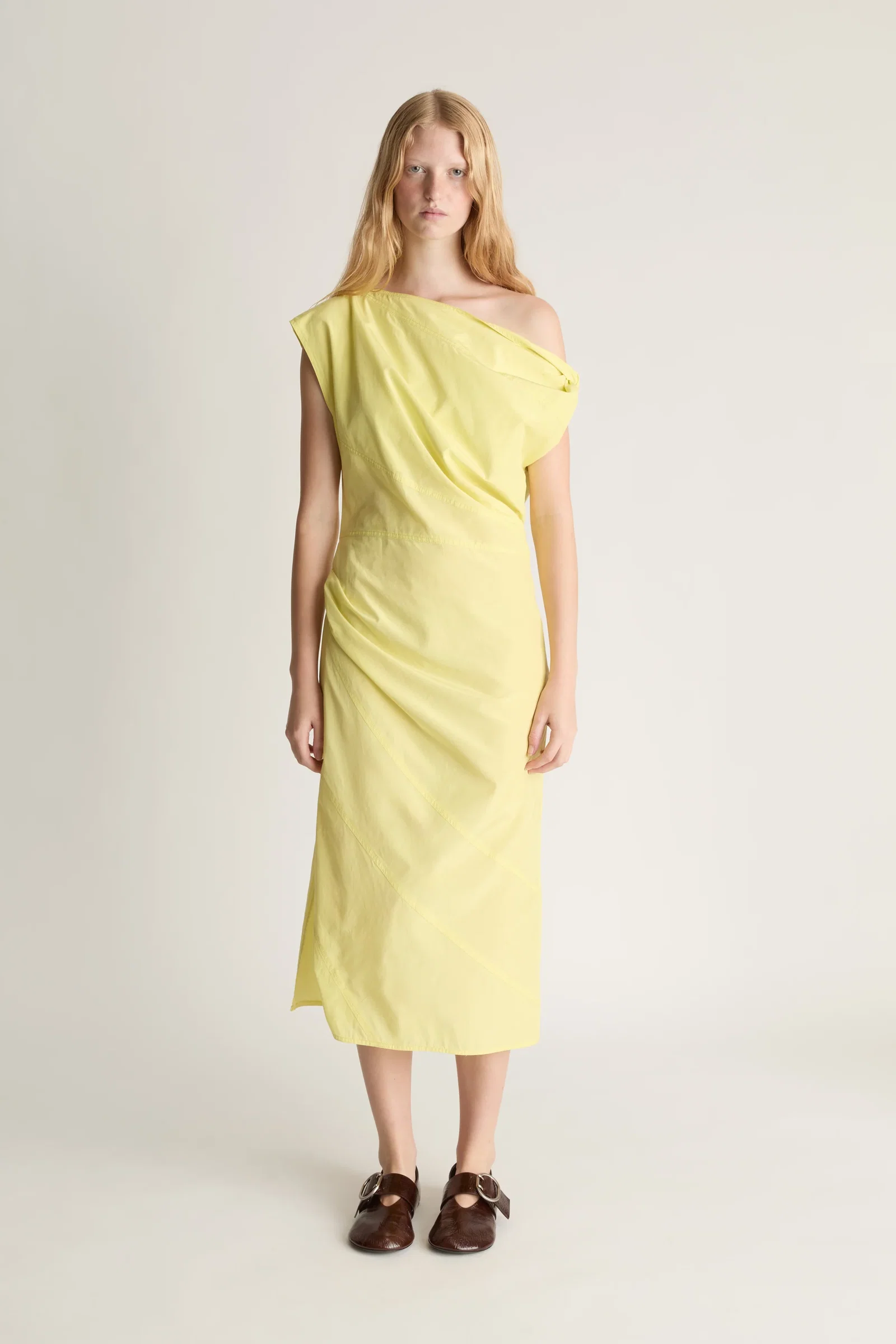 Image of Nina Silk Twist Dress