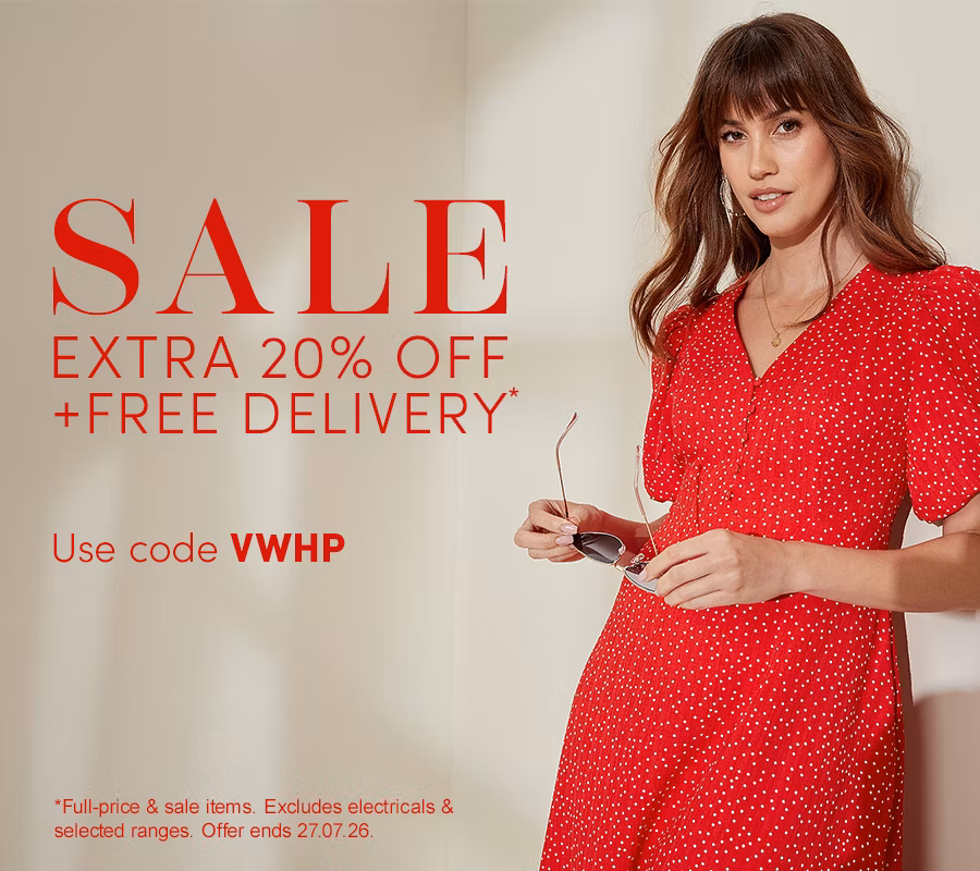 Sale - Extra 20% off + Free delivery