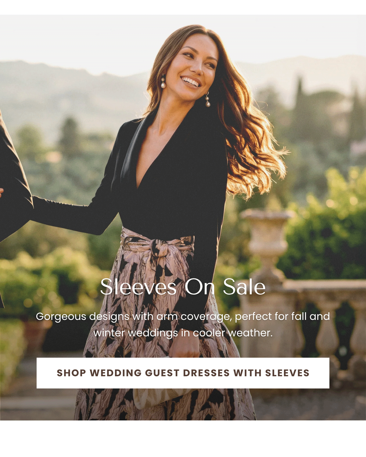 SHOP WEDDING GUEST DRESSES WITH SLEEVES