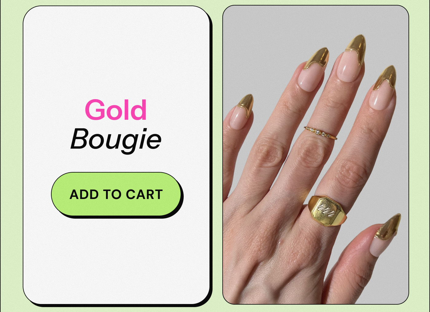 Gold Bougie. ADD TO CART