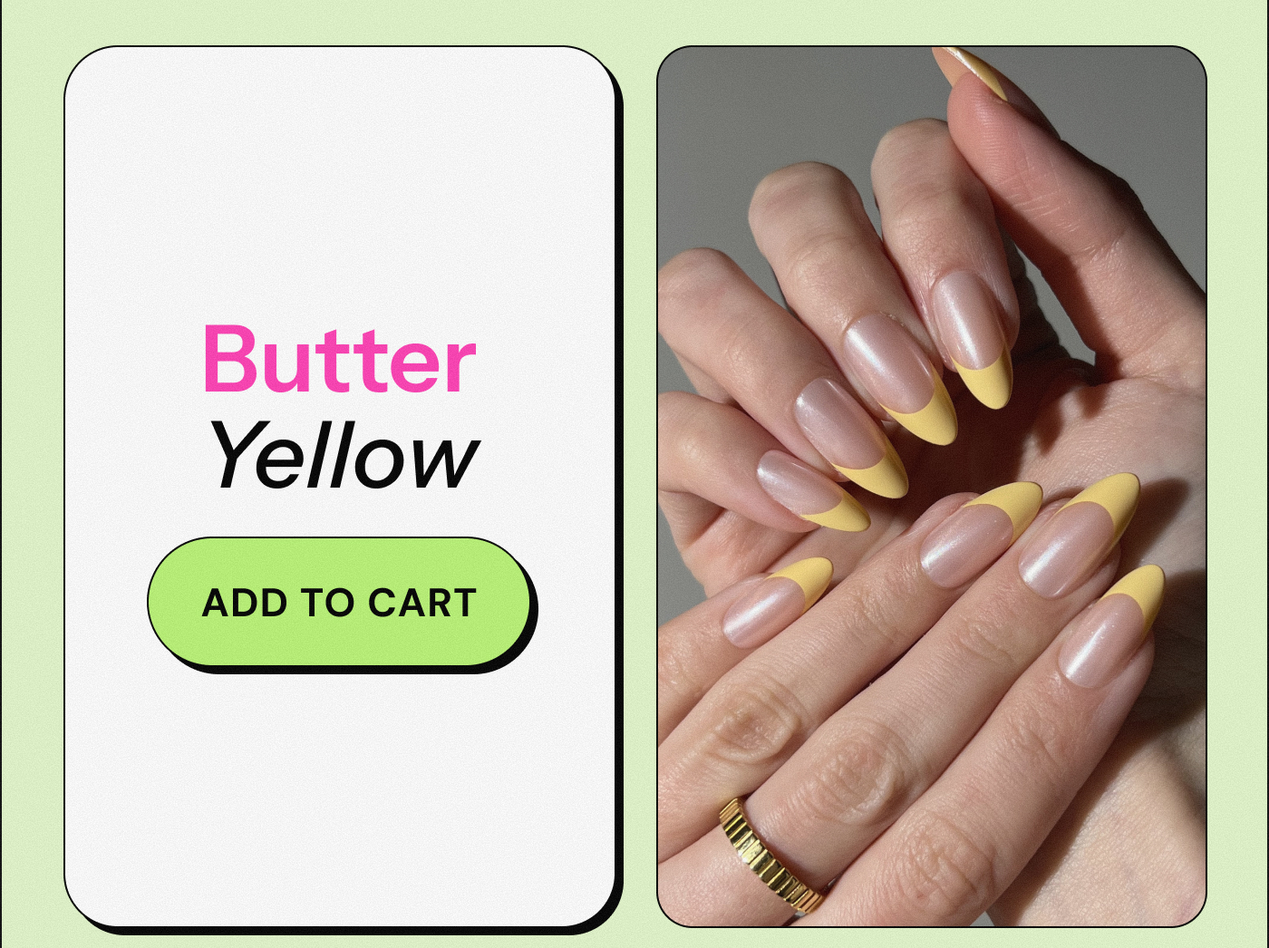 Butter Yellow. ADD TO CART