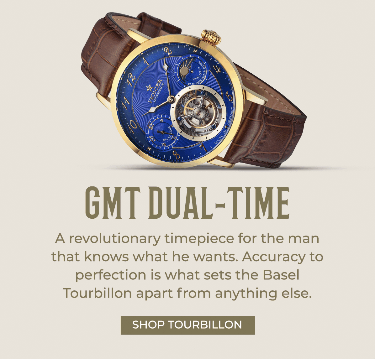 New in store handmade tourbillon
