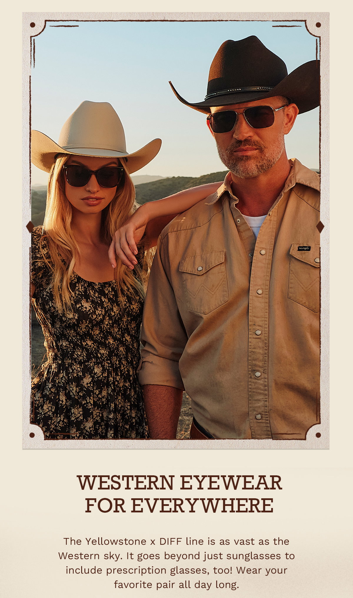 SHOP YELLOWSTONE X DIFF!