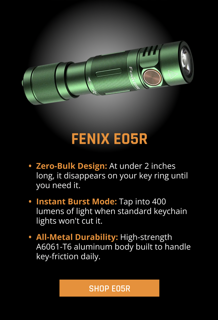 FENIX E05R GREEN
