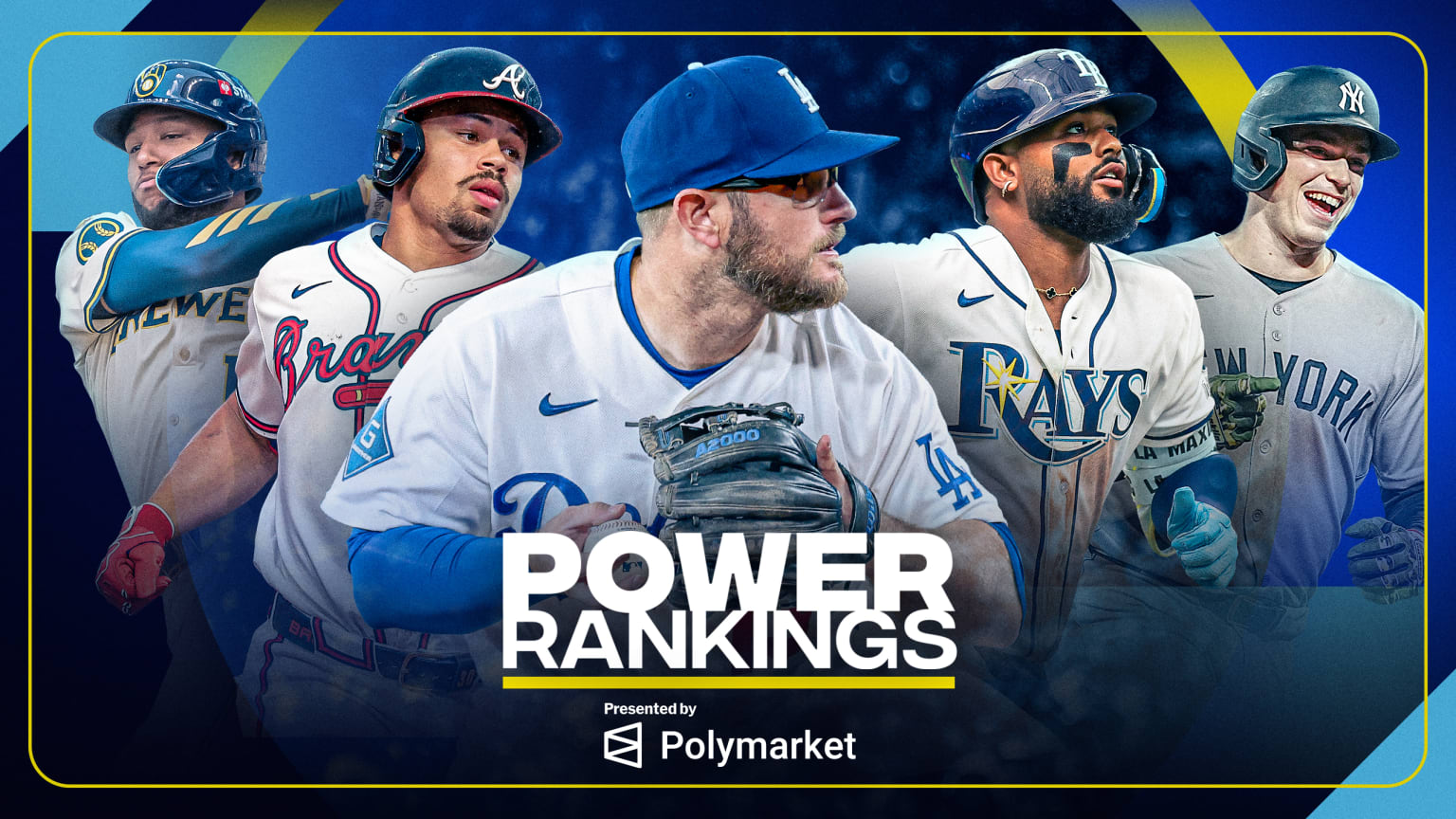 Jackson Chourio, Drake Baldwin, Max Muncy, Junior Caminero and Ben Rice