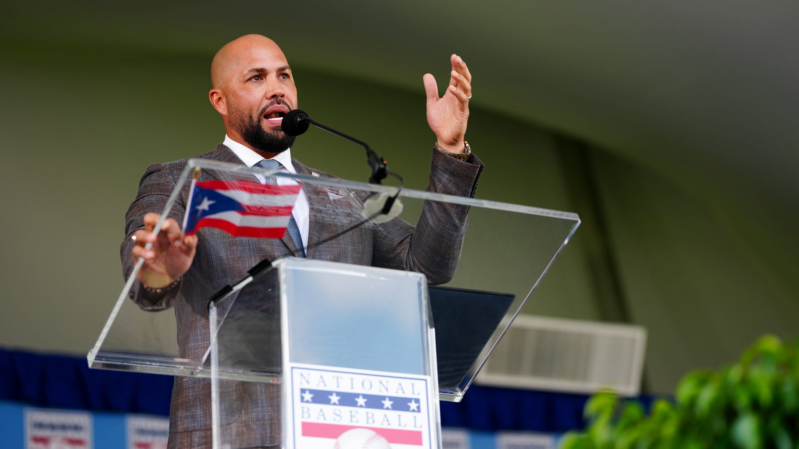 Carlos Beltrán gives his Hall of Fame induction speech
