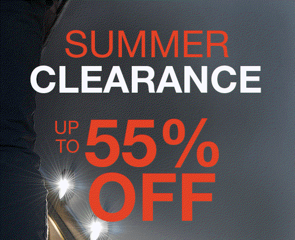 Summer Clearance is finally here! Get up to 55% off when you use code HEAT22