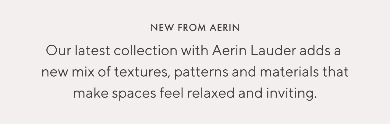 New from aerin