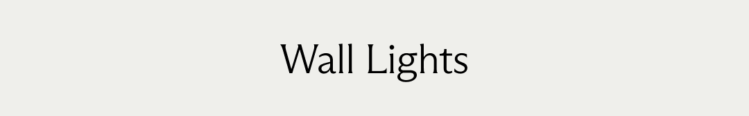 Wall Lights