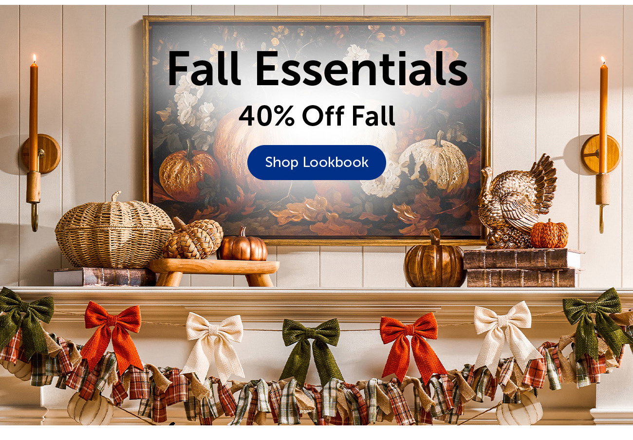 40% Off Fall - Shop Lookbook