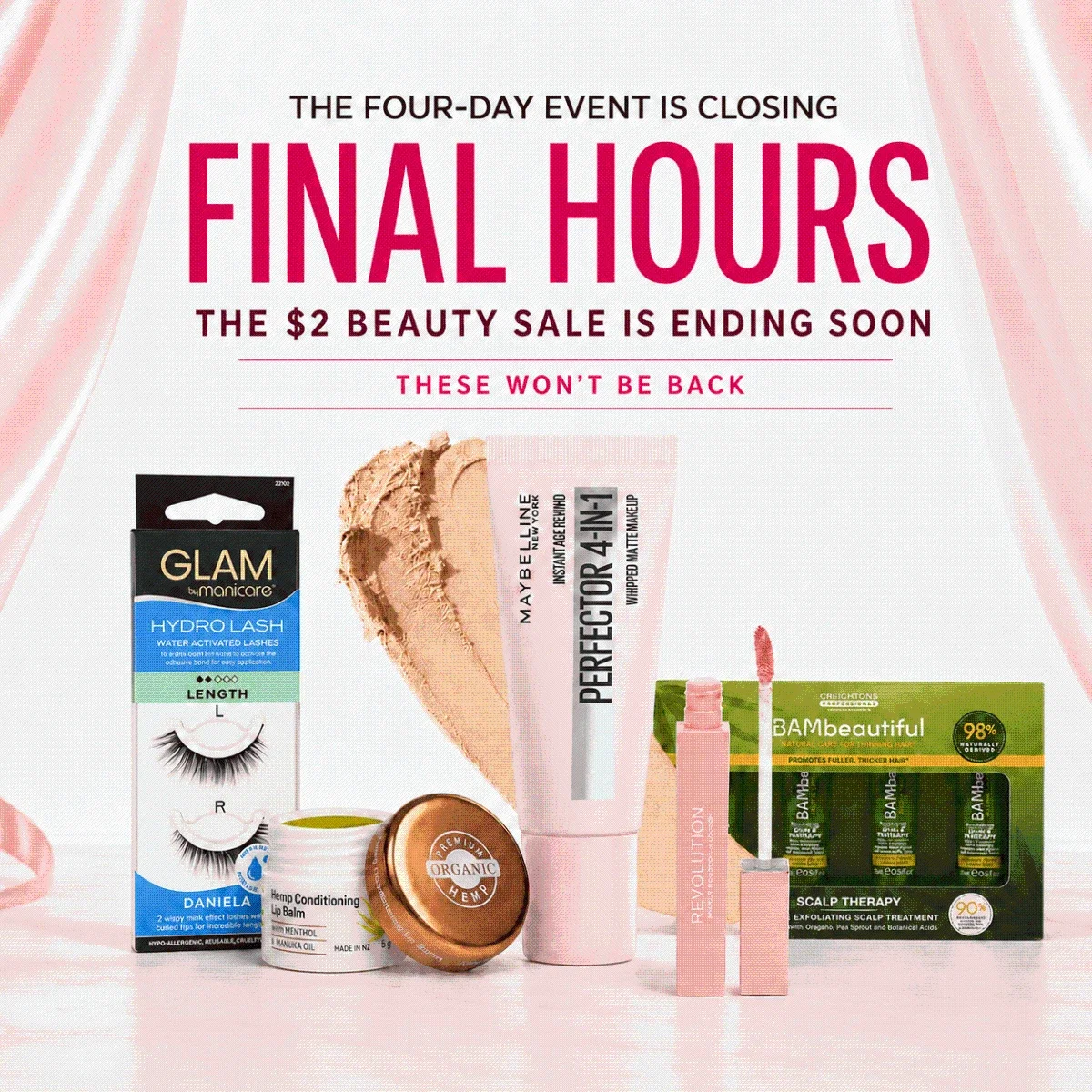 $2 sale final hours!