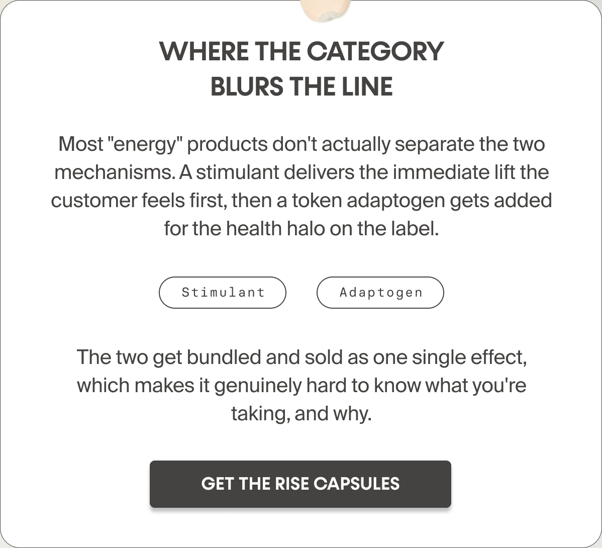 Where The Category Blurs The Line