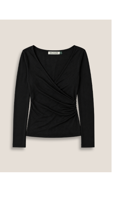Lina Fixed Wrap Top