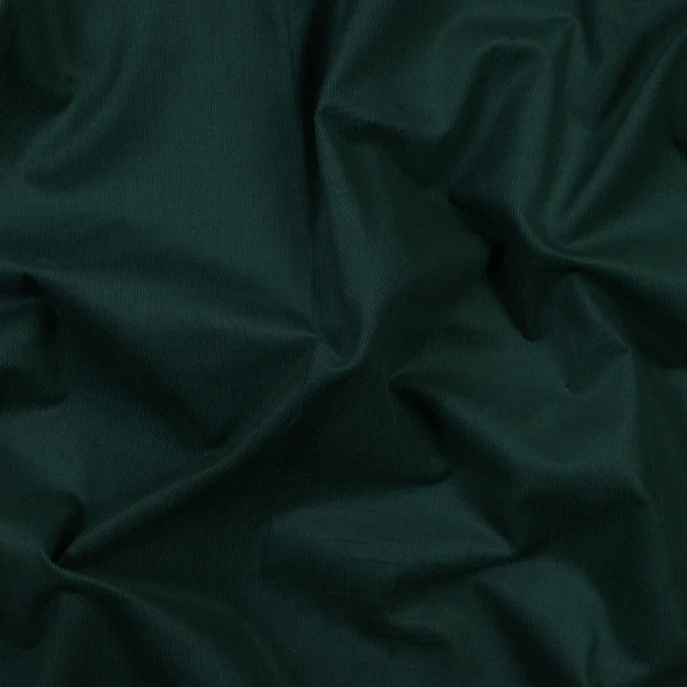 Image of Featherwale Cotton Corduroy - Tartan Green - Dawn Collection