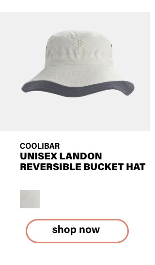 Unisex Landon Reversible Bucket Hat by Coolibar 