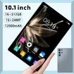4G Android Tablet 10.1 Inch 16GB 512GB Storage WIFI Dual SIM Long Battery Device Grey Sleek Multimedia Christmas Gifts