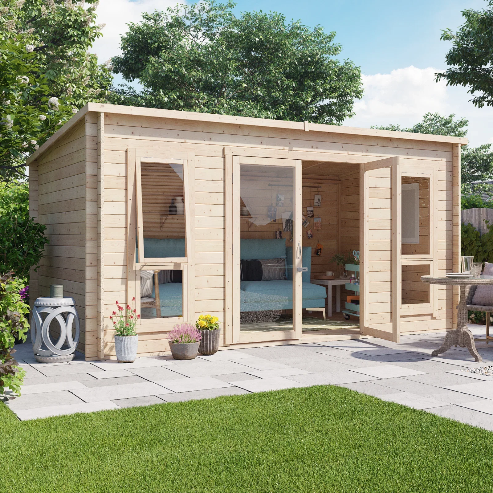 Image of BillyOh Carmen Log Cabin Summerhouse