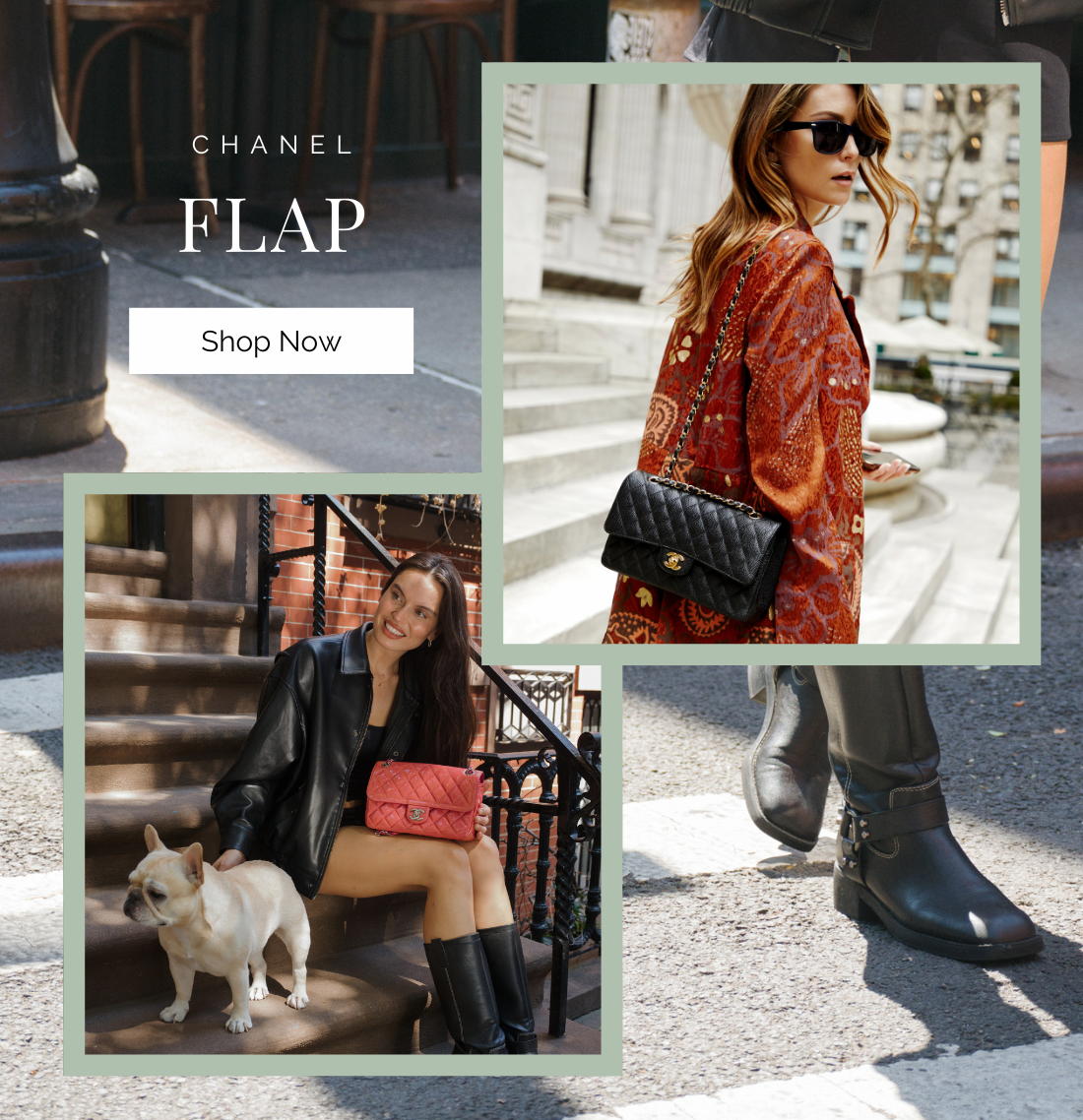 Flap bags, 
