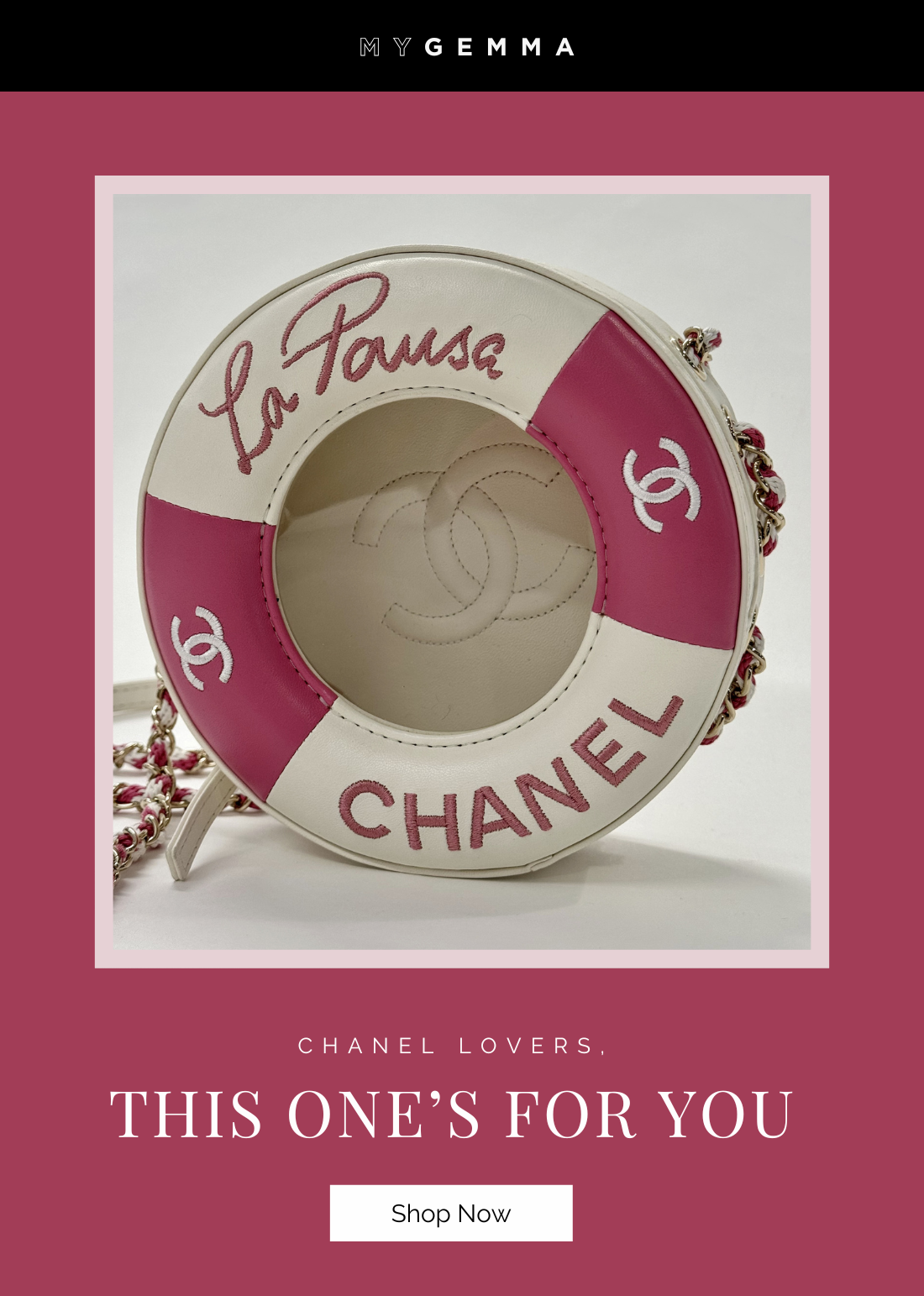 Shop our latest Chanel arrivals here. 