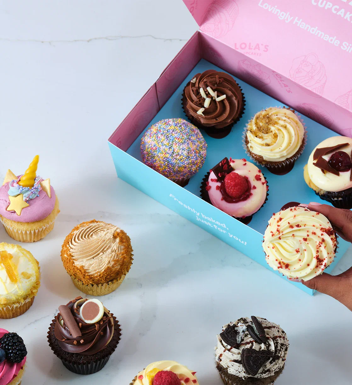 Image of Build Your Own Cupcake Box