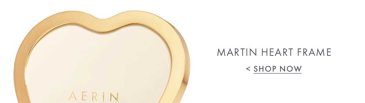 Martin Engraved Heart Frame